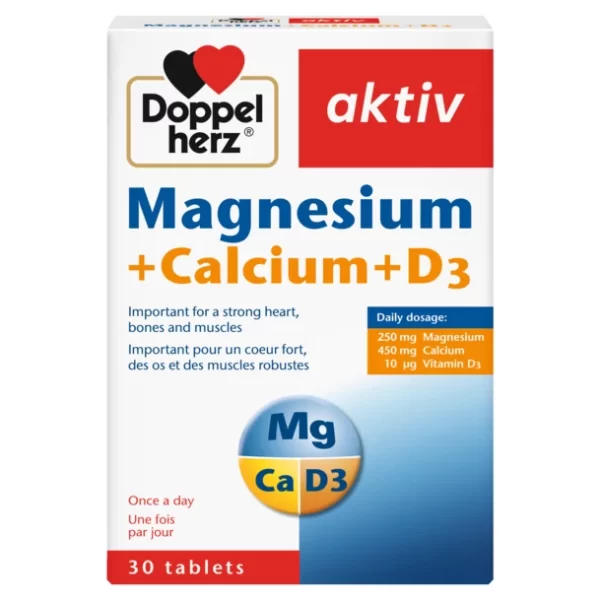 Doppelherz Aktiv Magnesium + Calcium + D3