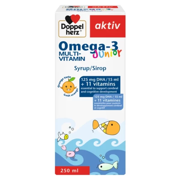 Doppelherz Aktiv Omega-3 Junior MULTIVITAMIN