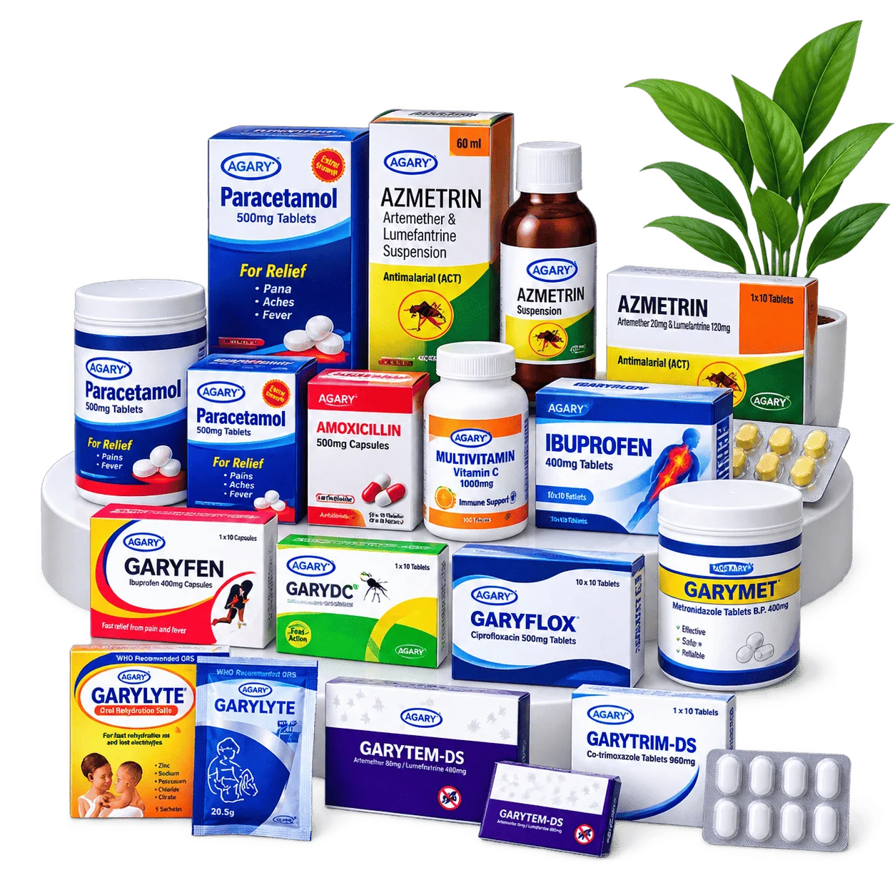 Agary Pharmaceutical products
