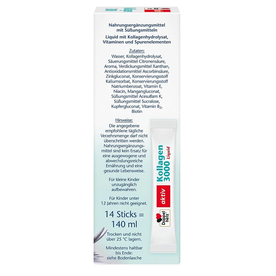 Doppelherz® Aktiv Collagen 3000mg Liquid