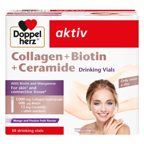 Doppelherz® Aktiv Collagen + Biotin + Ceramide by 30