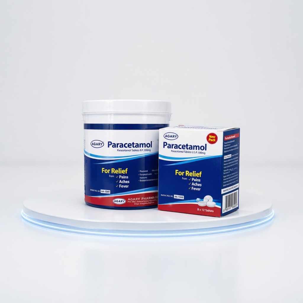 Agary Paracetamol product pack